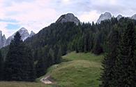 Prasnig (sella) - panorama parziale