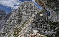 Monte Cregnedul dai Piani del Montasio <!-- cragnedul -->