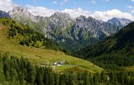 Anello delle malghe della Val Pesarina da Pesariis