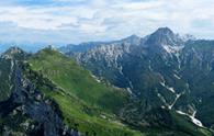 Borgà (monte) - panorama completo dalla vetta