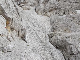 Il secondo un pò più ostico, poco dopo il bivio per la ferrata del M.Canin.