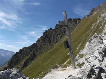 Valle Aurina: Weissewand (2517 m) ed Ochsenlenke (2614 m).