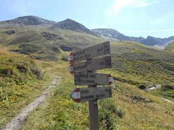 Costeggiando lungamente l'Hasenbach/Rio della Lepre, raggiungiamo un bivio nei pressi dei comparti alti della Hasentalalm/M.ga Valle della Lepre, dove abbandoniamo la Fuldaerweg/Via Fulda diretta lungamente al fondovalle.