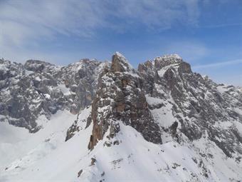 Croda sora i Colesei (invernale)