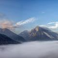 adriano.mascherin - Nebbia nella conca del Vajont