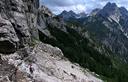 23-In discesa lungo il sentiero CAI n.359 in val Monfalcon di Forni