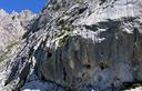 26-La placca che segna la fine della ferrata del monte Chiadenis