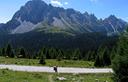 30-In discesa lungo la pista di servizio del rifugio Calvi