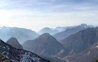 Cjasut dal scior - panorama parziale verso sud